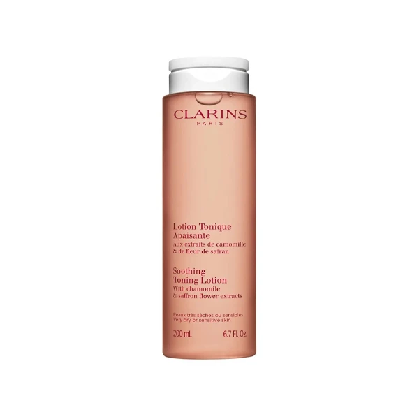Тонизирующий лосьон для лица Clarins с успокаивающим эффектом 200 мл